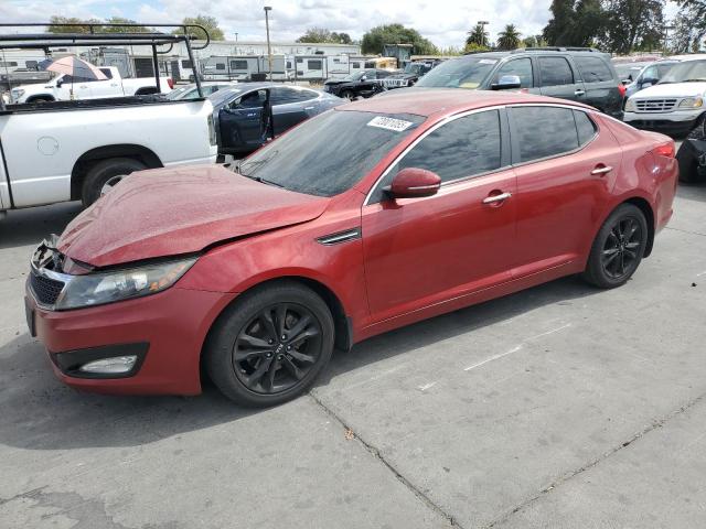 KIA OPTIMA EX 2012 with VIN 5XXGN4A76CG074318 - Photo from auction