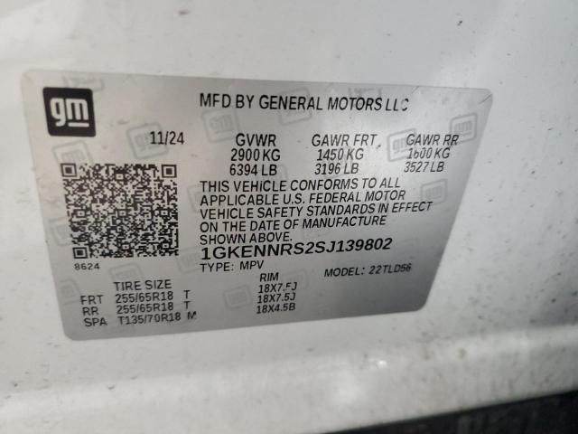Photo 14 from auction – 2025 GMC ACADIA ELE with VIN 1GKENNRS2SJ139802