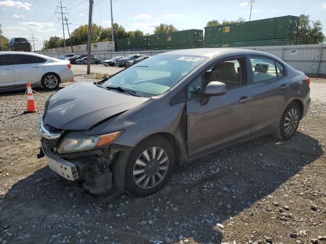 HONDA CIVIC LX 2012 with VIN 19XFB2F57CE386107 - Photo from auction