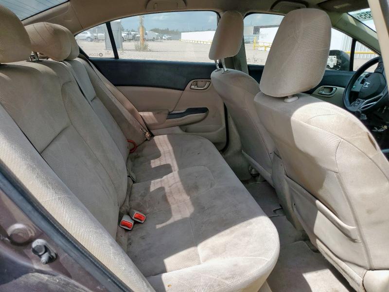 Photo 10 from auction – 2012 HONDA CIVIC LX with VIN 2HGFB2F52CH519071