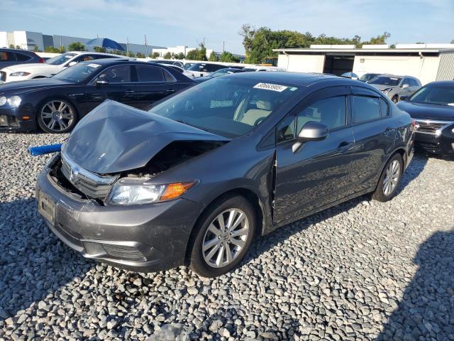 HONDA CIVIC EX 2012 with VIN 19XFB2F88CE006962 - Photo from auction