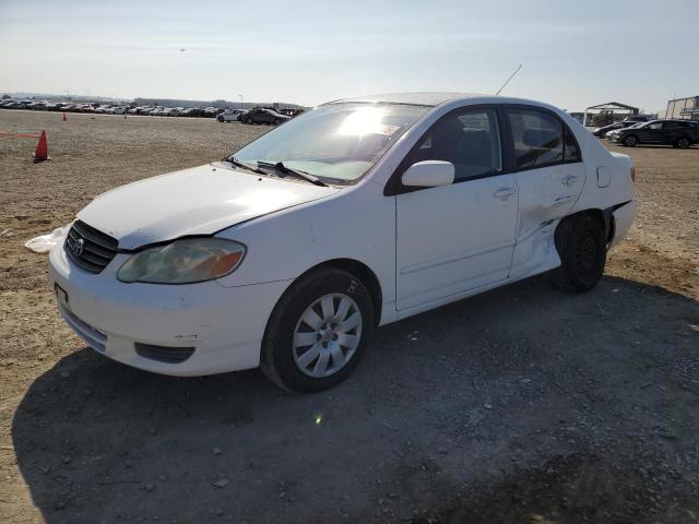 TOYOTA COROLLA CE 2003 with VIN JTDBR32E730050858 - Photo from auction