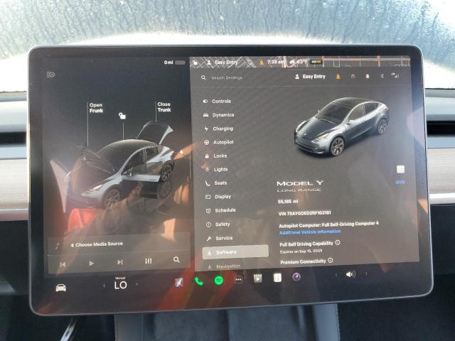 Photo 9 from auction – 2024 TESLA MODEL Y with VIN 7SAYGDED2RF103181