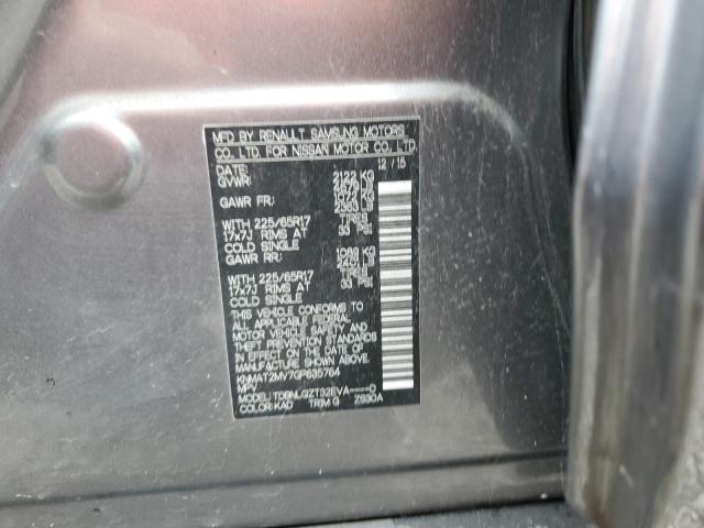 Photo 14 from auction – 2016 NISSAN ROGUE S with VIN KNMAT2MV7GP635764