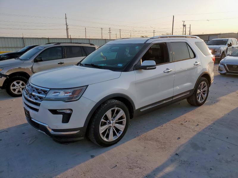 FORD EXPLORER L 2018 with VIN 1FM5K7F84JGA27650 - Photo from auction