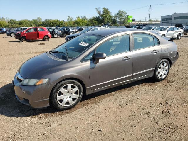 HONDA CIVIC LX 2010 with VIN 19XFA1F53AE001281 - Photo from auction