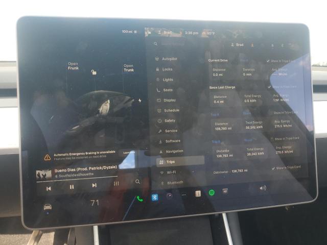 Photo 9 from auction – 2020 TESLA MODEL Y with VIN 5YJYGDEE4LF036130