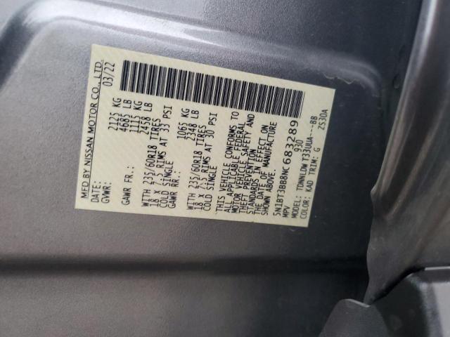 Photo 14 from auction – 2022 NISSAN ROGUE SV with VIN 5N1BT3BB8NC683289