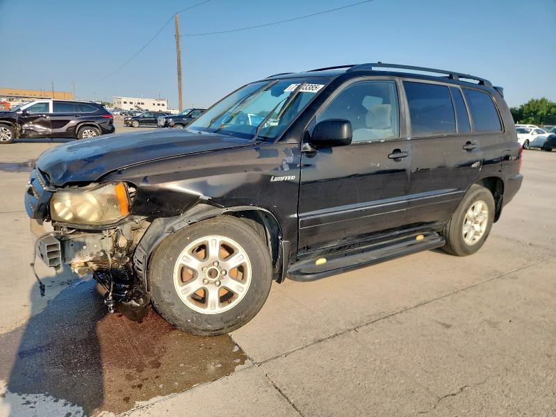 TOYOTA HIGHLANDER 2003 with VIN JTEGF21A130081459 - Photo from auction