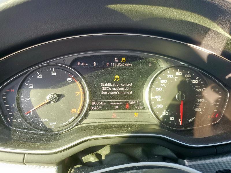 Photo 9 from auction – 2018 AUDI A4 PREMIUM with VIN WAULMAF41JN007591