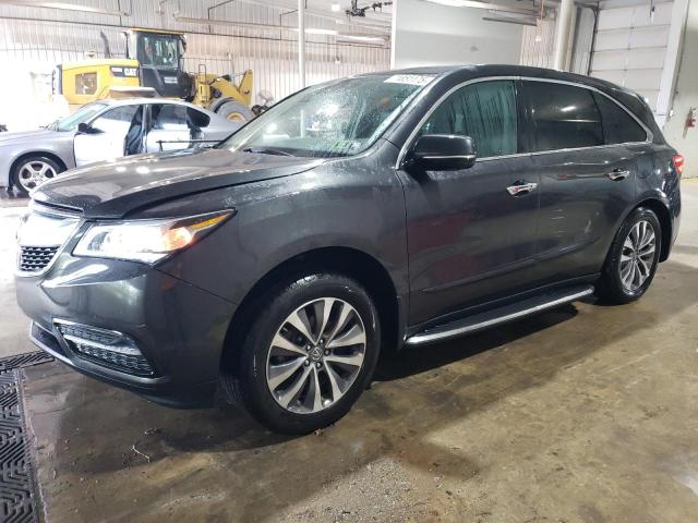 ACURA MDX TECHNO 2016 with VIN 5FRYD4H41GB005921 - Photo from auction