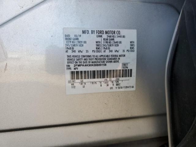 Photo 14 from auction – 2019 FORD EDGE TITAN with VIN 2FMPK4K90KBB89158