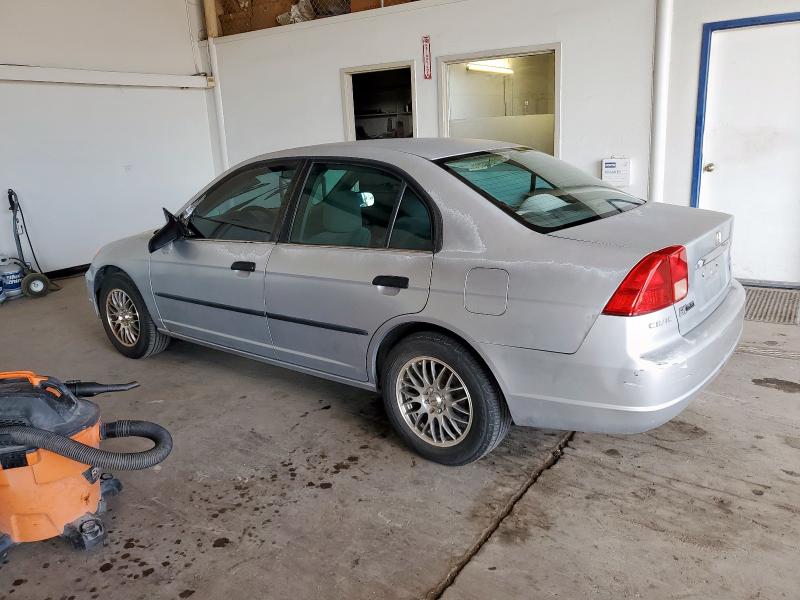 Photo 2 from auction – 2001 HONDA CIVIC DX with VIN 2HGES16261H601975