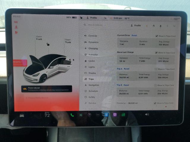 Photo 9 from auction – 2021 TESLA MODEL 3 with VIN 5YJ3E1EA9MF996427