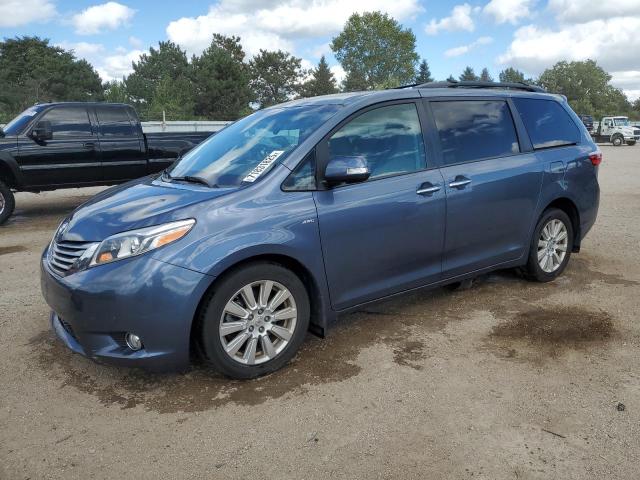 TOYOTA SIENNA XLE 2017 with VIN 5TDDZ3DC9HS183579 - Photo from auction