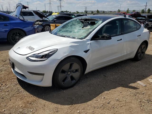 TESLA MODEL 3 2022 with VIN 5YJ3E1EB5NF112039 - Photo from auction