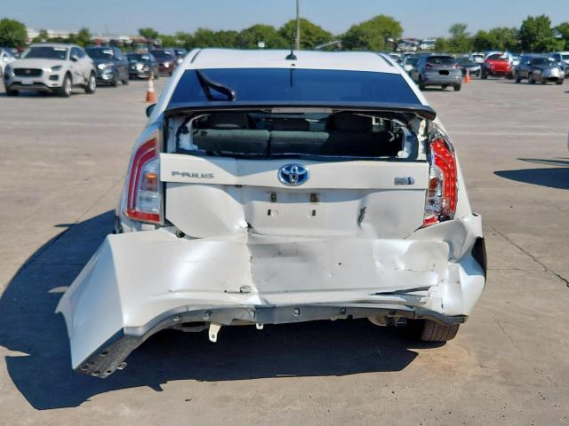 Photo 6 from auction – 2013 TOYOTA PRIUS with VIN JTDKN3DU0D5569500