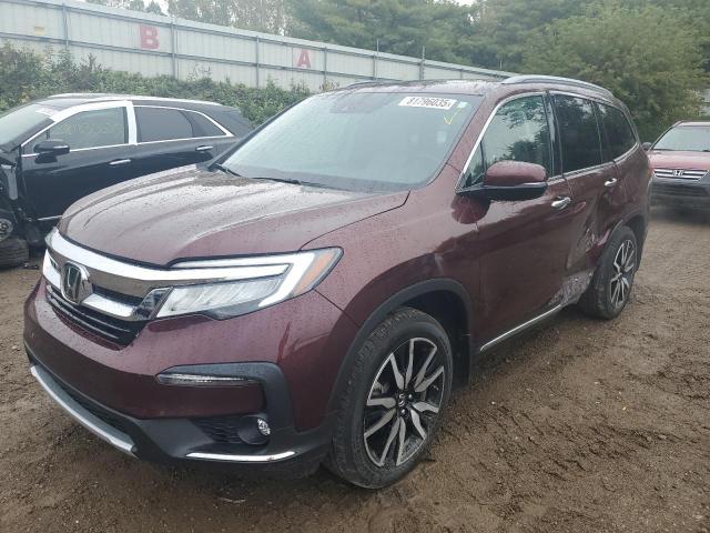 Photo 1 from auction – 2021 HONDA PILOT TOUR with VIN 5FNYF6H91MB046449