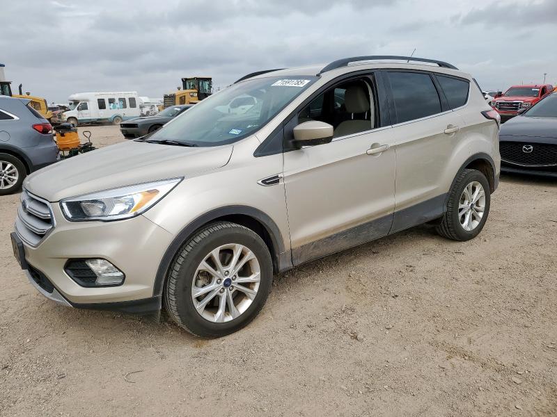 FORD ESCAPE SE 2018 with VIN 1FMCU9GD0JUD28782 - Photo from auction