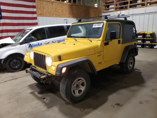 JEEP WRANGLER / 2000 с VIN 1J4FA49S7YP735946 - Фото с аукциона