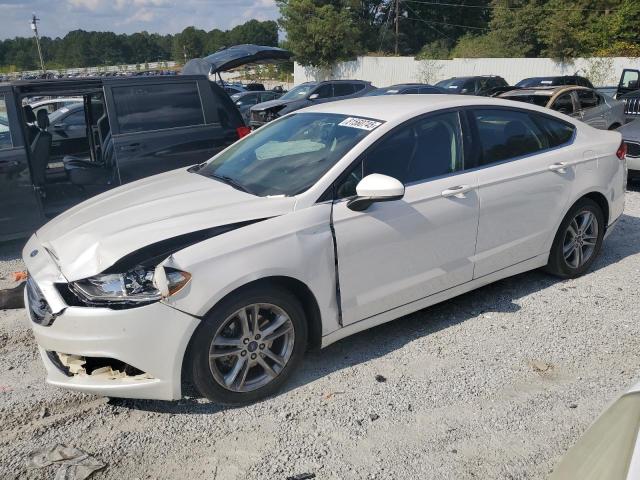FORD FUSION SE 2018 with VIN 3FA6P0HD7JR164785 - Photo from auction