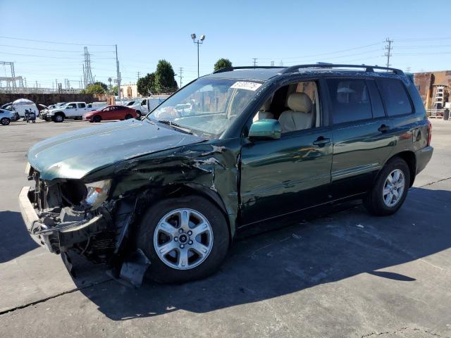 TOYOTA HIGHLANDER 2002 with VIN JTEGF21A820037540 - Photo from auction
