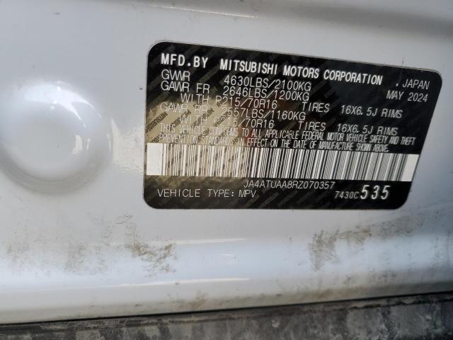 Photo 14 from auction – 2024 MITSUBISHI ECLIPSE CR with VIN JA4ATUAA8RZ070357