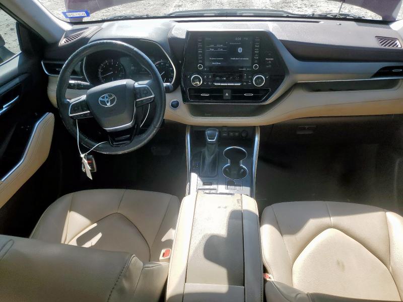 Photo 8 from auction – 2021 TOYOTA HIGHLANDER with VIN 5TDGZRBH1MS100493