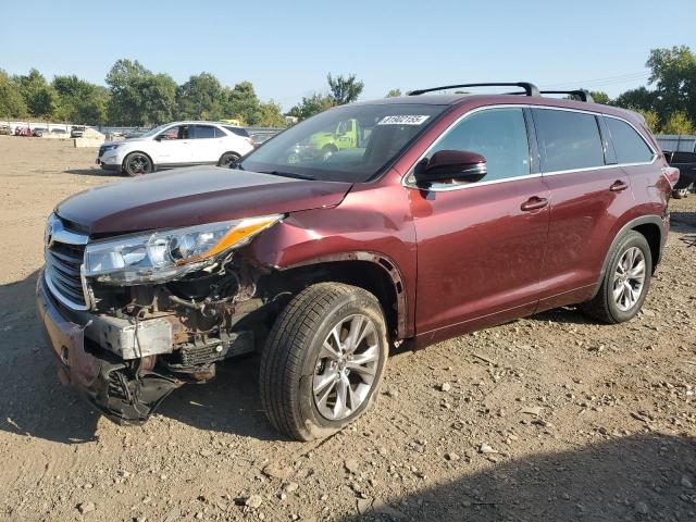 TOYOTA HIGHLANDER 2016 with VIN 5TDZKRFH7GS175727 - Photo from auction