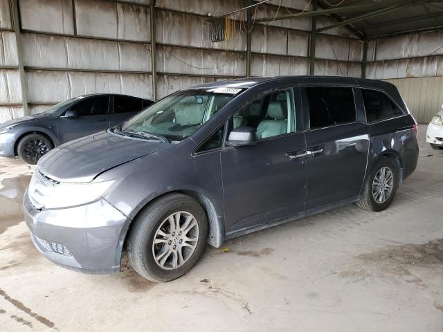 HONDA ODYSSEY EX 2013 with VIN 5FNRL5H62DB018155 - Photo from auction
