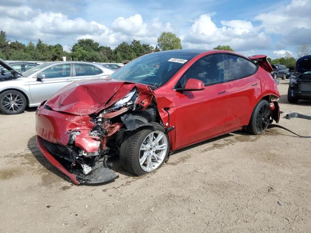 TESLA MODEL Y 2022 with VIN 7SAYGDEEXNA021103 - Photo from auction