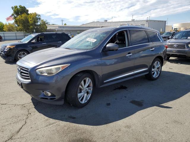 INFINITI JX35 2013 with VIN 5N1AL0MM3DC304576 - Photo from auction