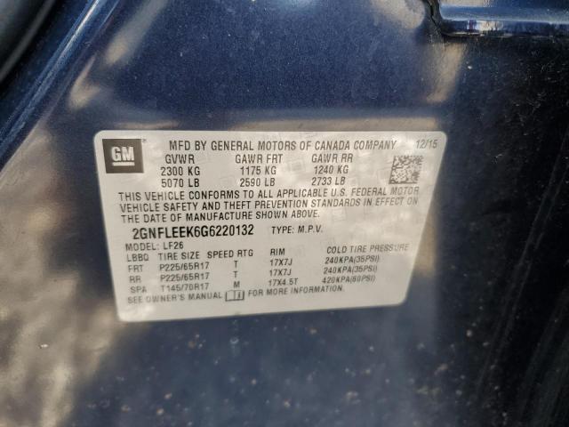 Photo 14 from auction – 2016 CHEVROLET EQUINOX LS with VIN 2GNFLEEK6G6220132
