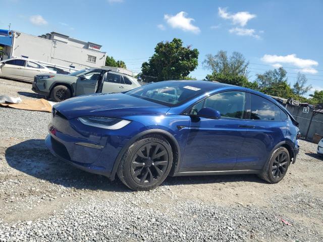 TESLA MODEL X 2022 with VIN 7SAXCBE67NF358142 - Photo from auction