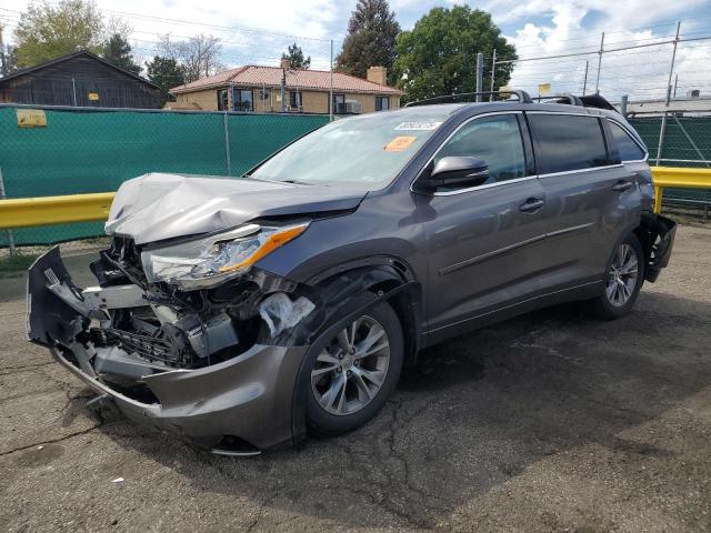 TOYOTA HIGHLANDER 2014 with VIN 5TDBKRFH1ES027636 - Photo from auction