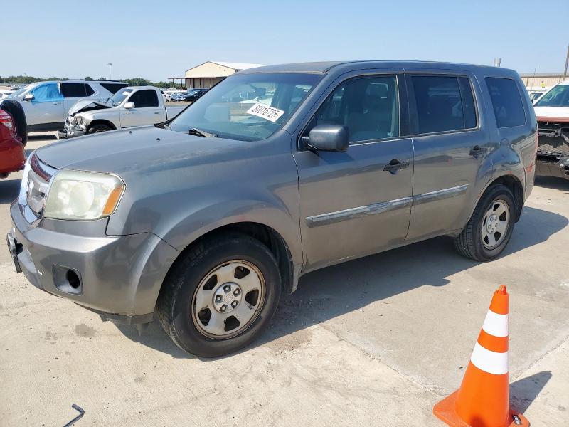 HONDA PILOT LX 2011 with VIN 5FNYF4H27BB068847 - Photo from auction