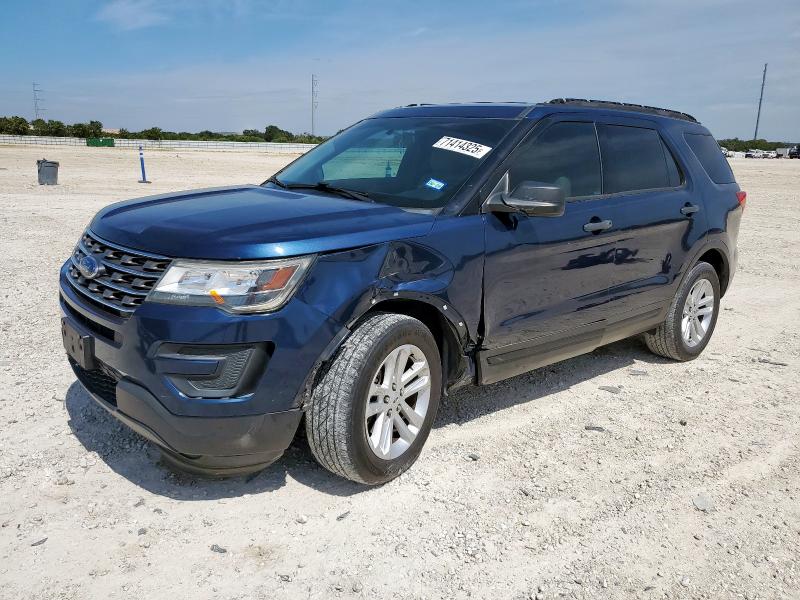 FORD EXPLORER 2017 with VIN 1FM5K7B83HGD85452 - Photo from auction