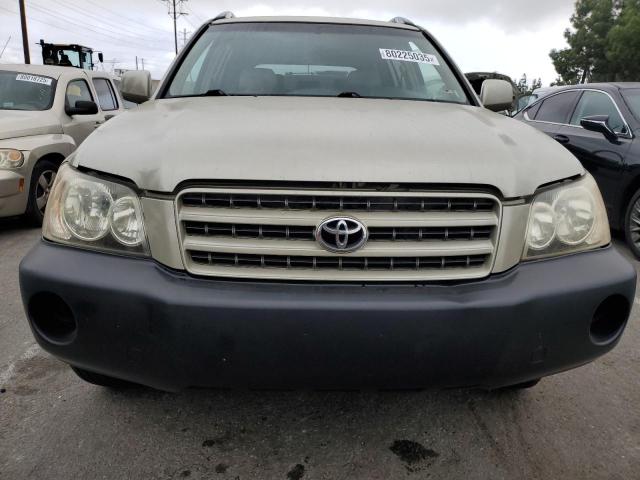 Photo 5 from auction – 2001 TOYOTA HIGHLANDER with VIN JTEGF21AX10006465