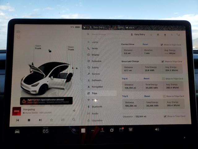 Photo 9 from auction – 2023 TESLA MODEL Y with VIN 7SAYGDEE4PF791237