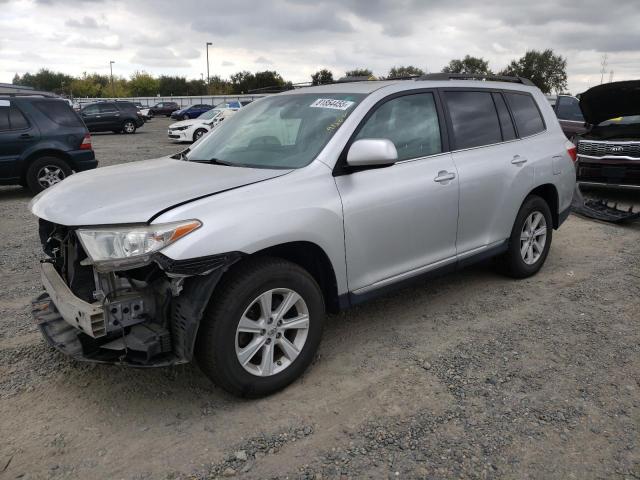 TOYOTA HIGHLANDER 2013 with VIN 5TDBK3EH3DS235286 - Photo from auction