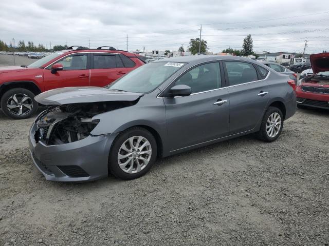 NISSAN SENTRA S 2018 with VIN 3N1AB7AP1JL627297 - Photo from auction