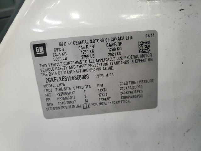 Photo 14 from auction – 2014 GMC TERRAIN SLT with VIN 2GKFLXE31E6368008
