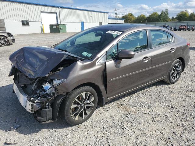 HONDA CIVIC EX 2015 with VIN 19XFB2F84FE225308 - Photo from auction