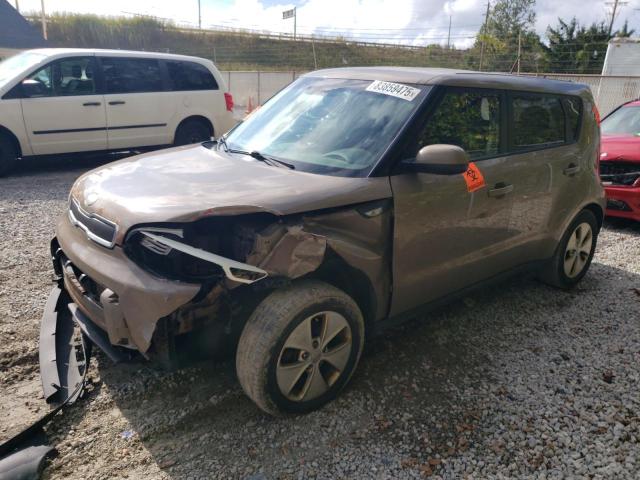 KIA SOUL 2014 with VIN KNDJN2A25E7026206 - Photo from auction