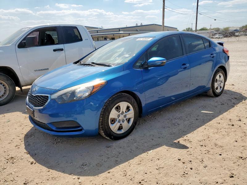 KIA FORTE LX 2015 with VIN KNAFX4A62F5333812 - Photo from auction