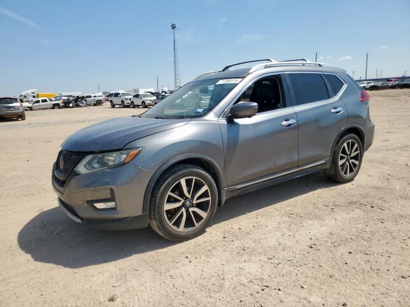 NISSAN ROGUE S 2019 with VIN 5N1AT2MT2KC792127 - Photo from auction