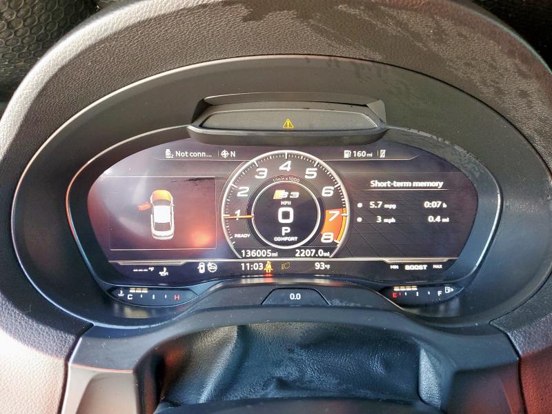 Photo 9 from auction – 2017 AUDI S3 PREMIUM with VIN WAUB1GFF3H1014584