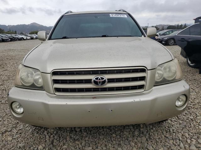 Photo 5 from auction – 2001 TOYOTA HIGHLANDER with VIN JTEHF21A310003704