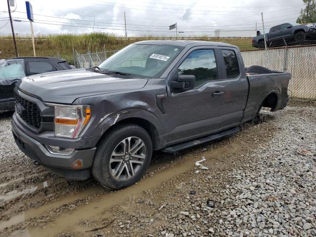 FORD F150 SUPER 2021 with VIN 1FTEX1EP9MFB47384 - Photo from auction