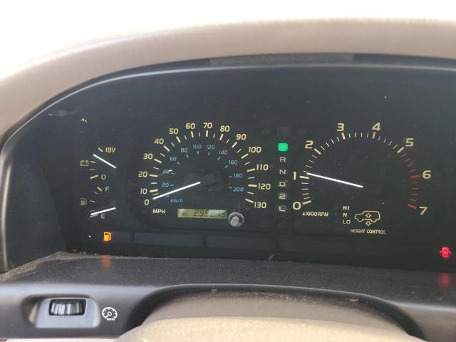Photo 9 from auction – 2000 LEXUS LX 470 with VIN JT6HT00WXY0080697